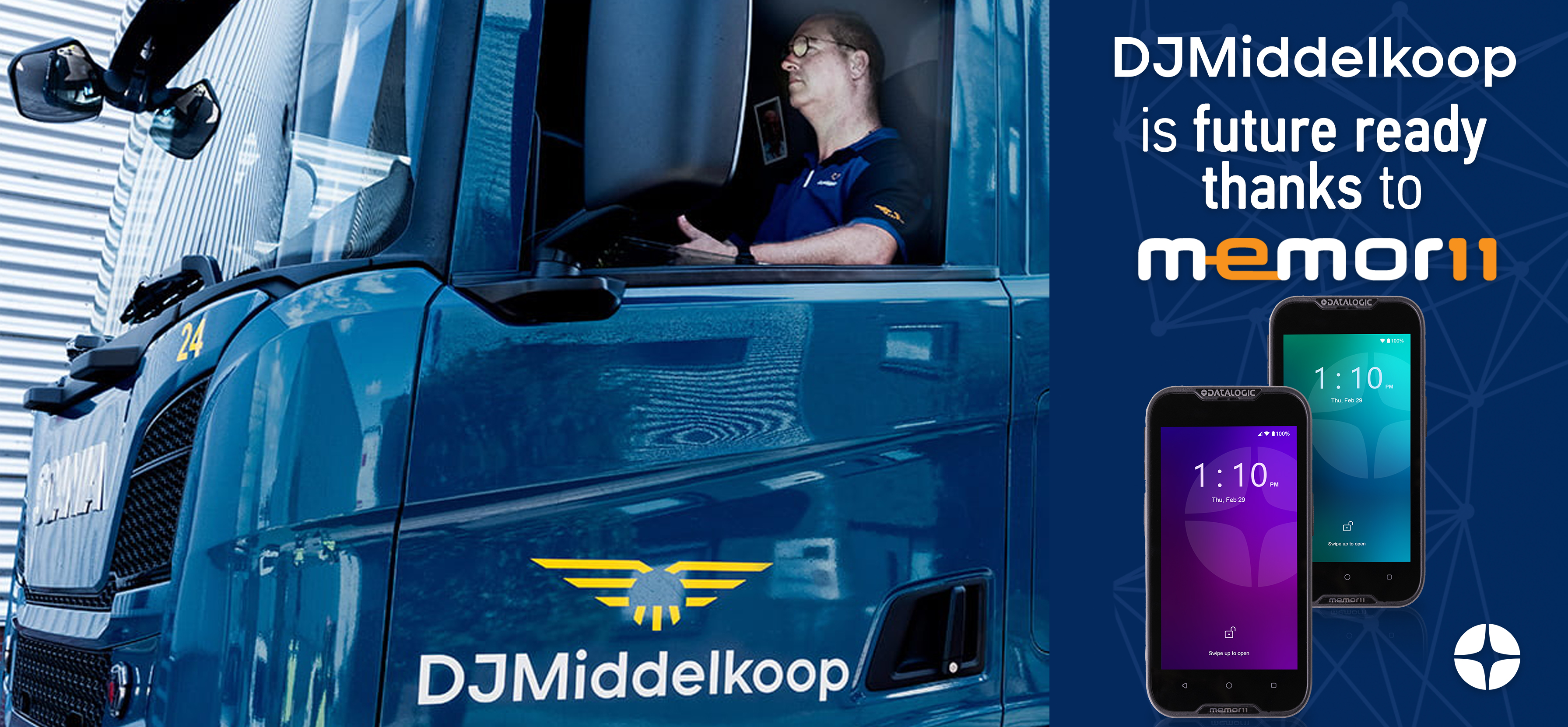 Logistics service provider DJMiddelkoop opts for efficiency and innovation