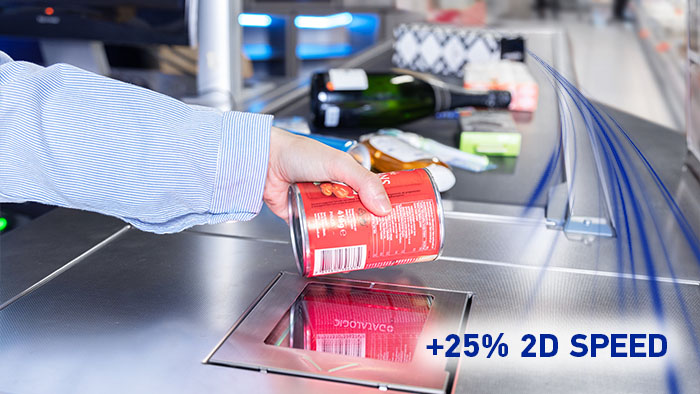 繁忙收银通道的持续高处理量